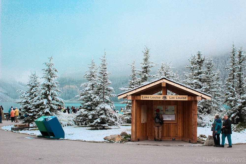 Národní park Banff v zimě