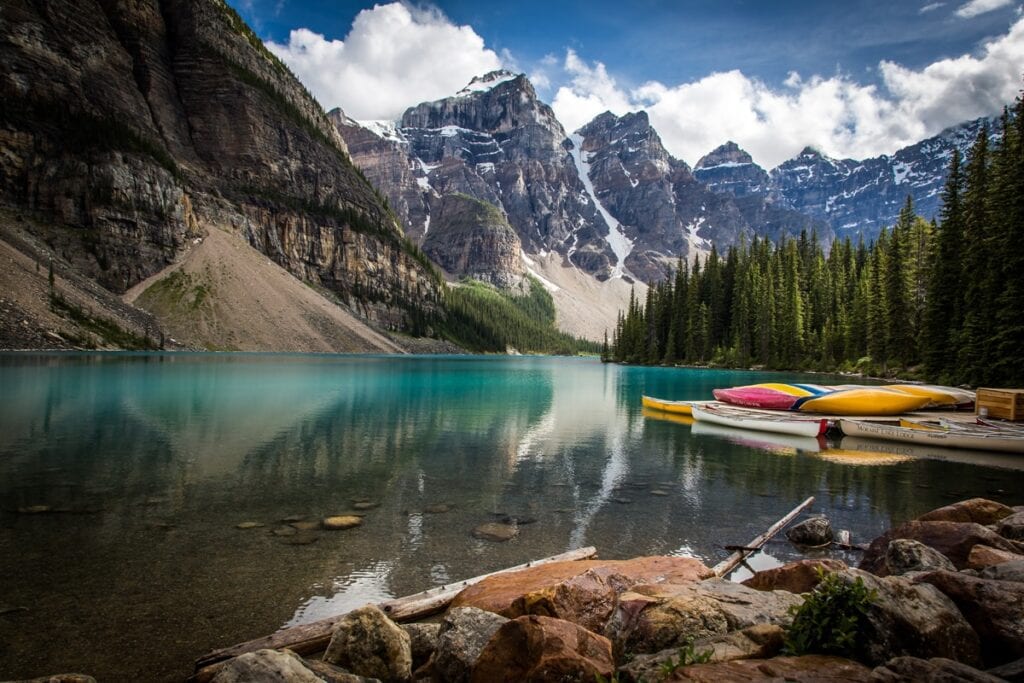 Co vidět v Národním parku Banff: Moraine Lake