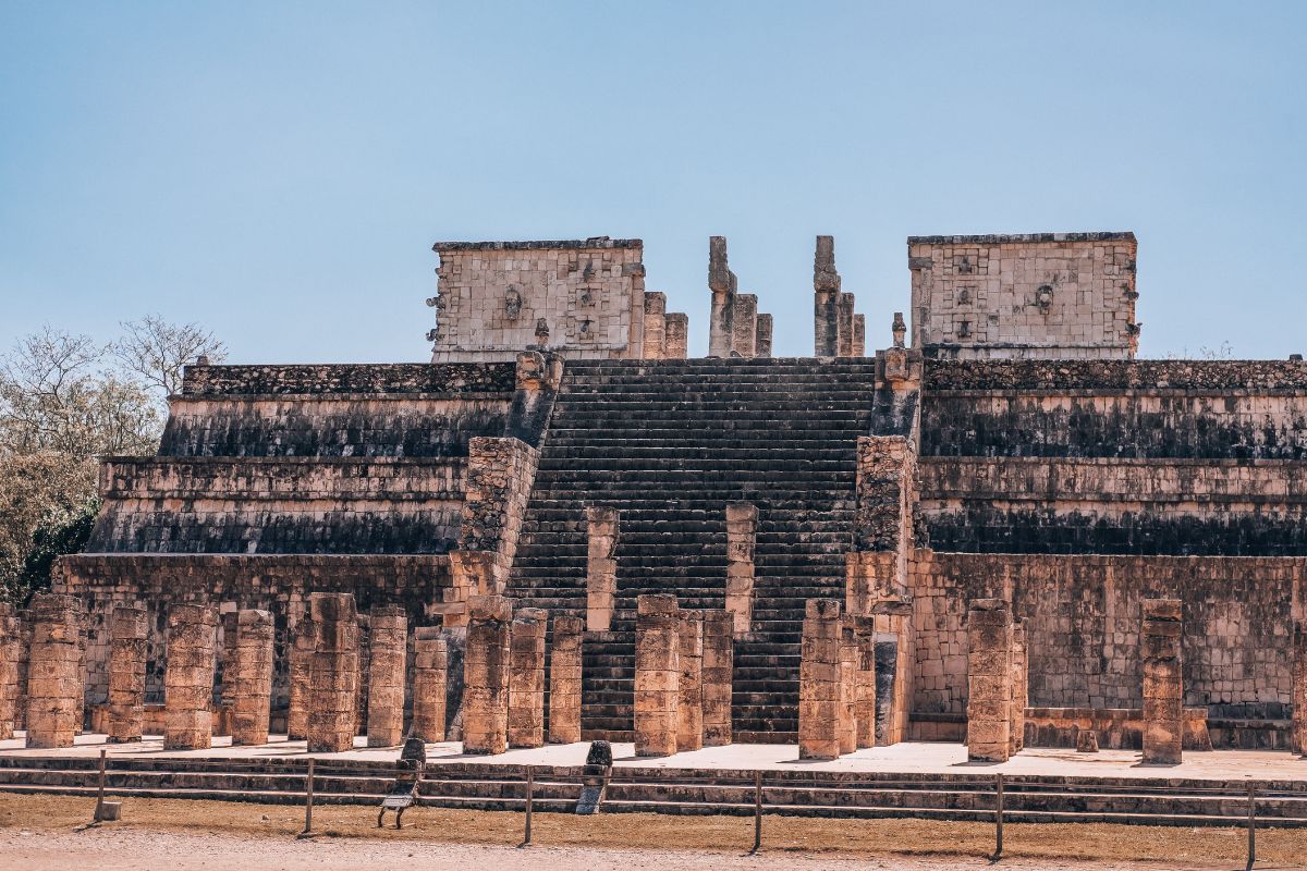 Tempel der Krieger Chichén Itzá