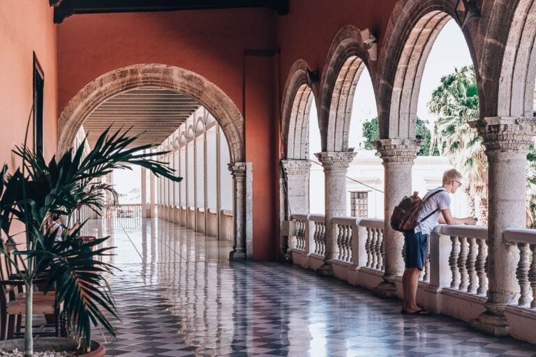 Plaza Grande in Mérida, Mexiko