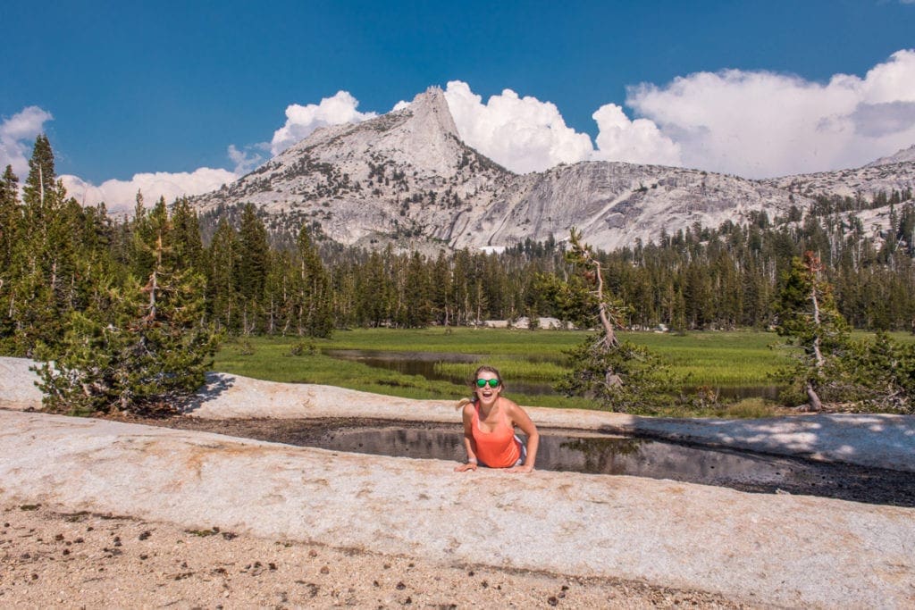 Výšlap na Cathedral Lake jsme dali skoro v běhu