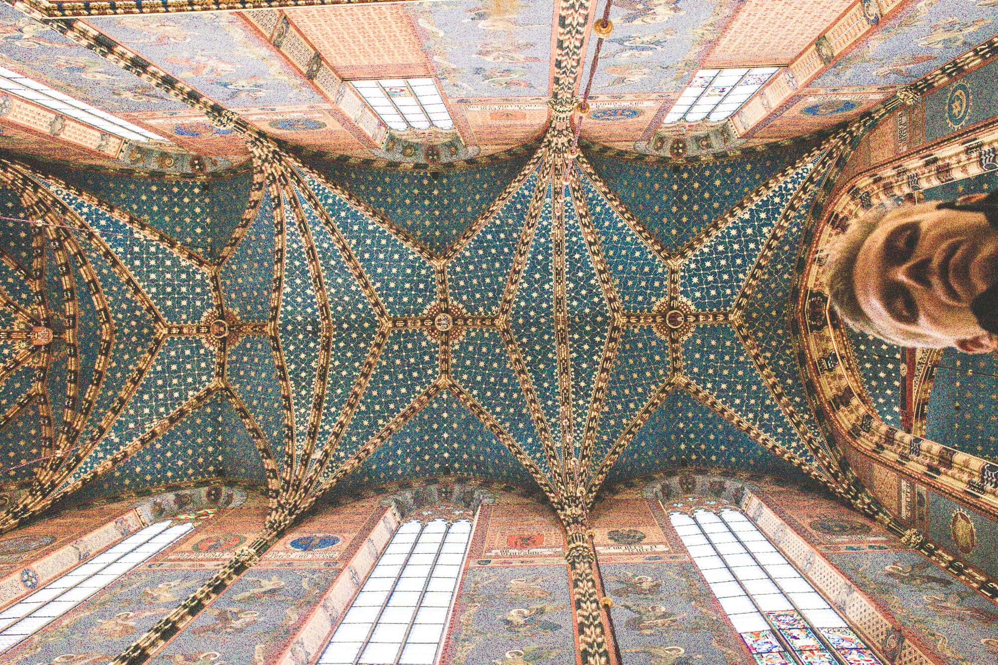 Strop kostela Nanebevzetí Panny Marie