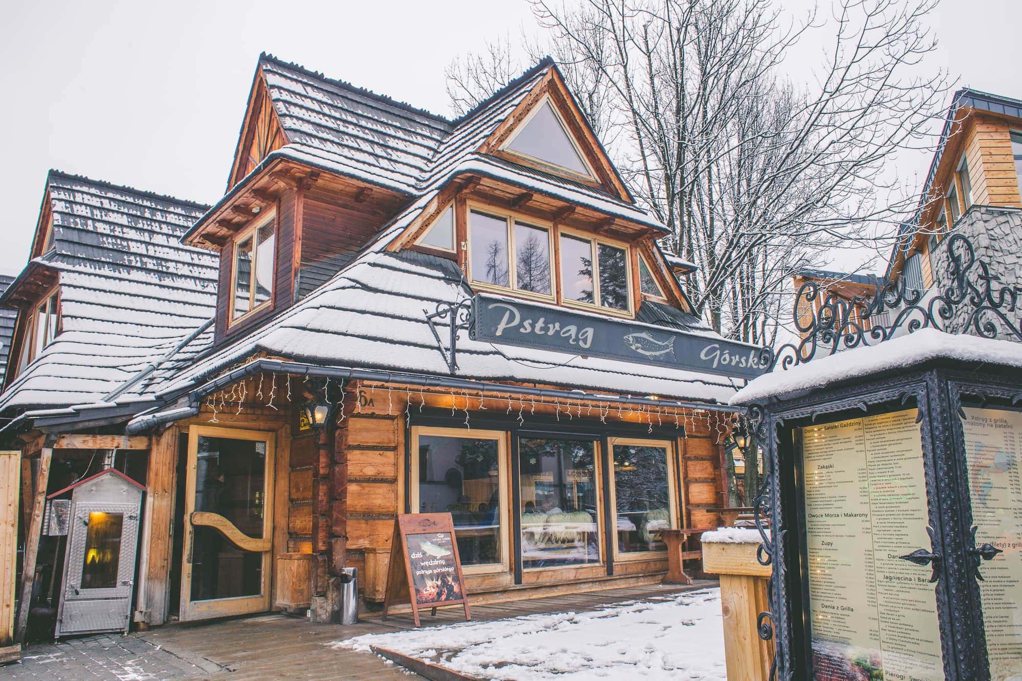 Typická architektura v Zakopane