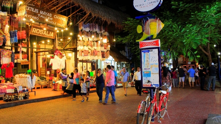 5th Avenue in Playa del Carmen