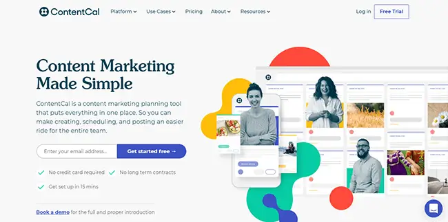 Content Cal na plánování na sociální sítě. Dnes se jmenuje Adobe Express.