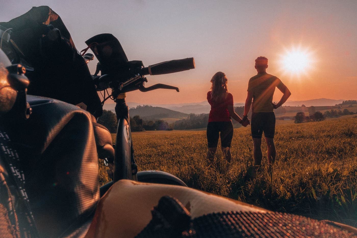 Proč už nikdy na elektrokolech do Řecka 5 Vedra jsme zažívali na kolech už od Čech