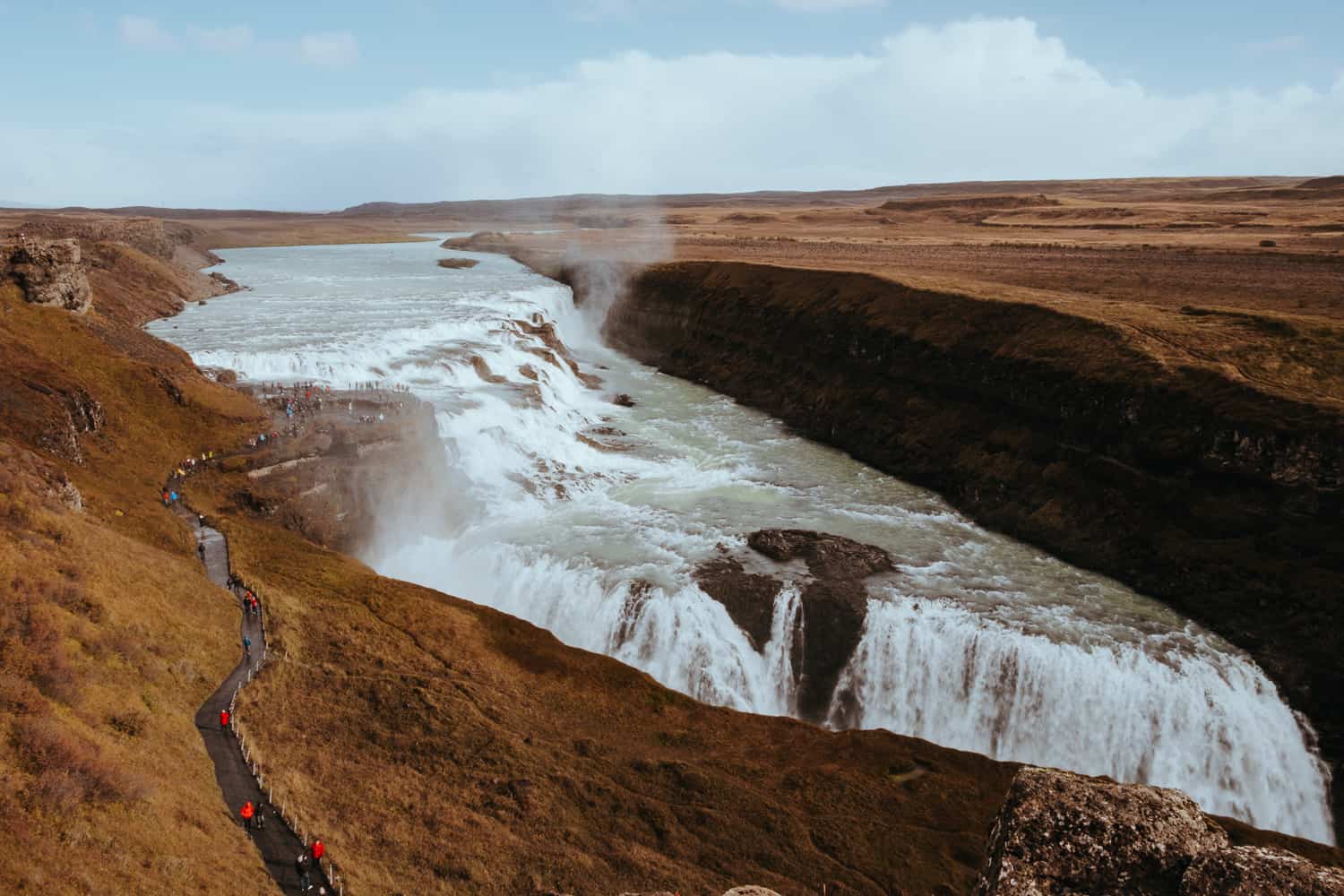 Gulfoss waterfall