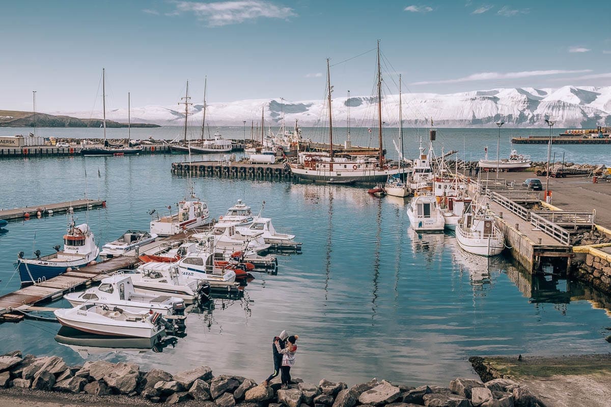 Husavik, město velryb