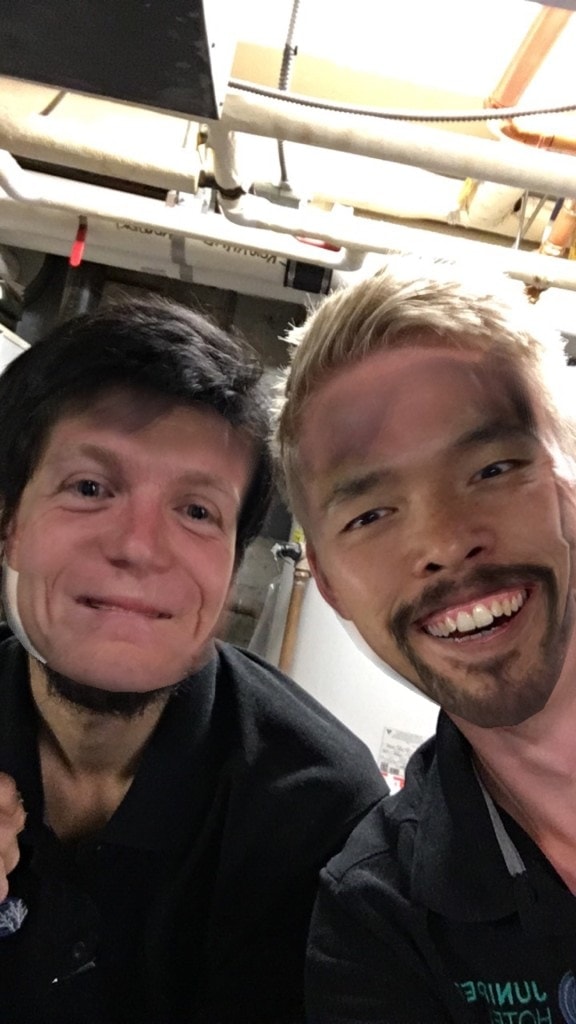 Lukáš a Yuya - japonec