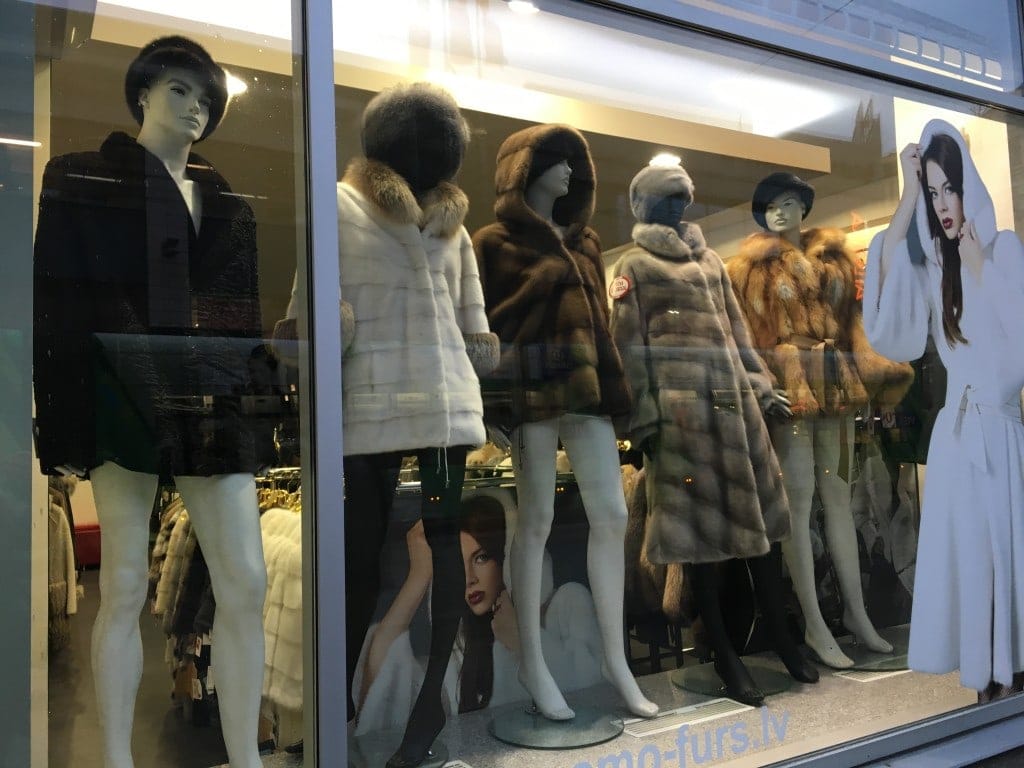 Winter in Riga Lettland