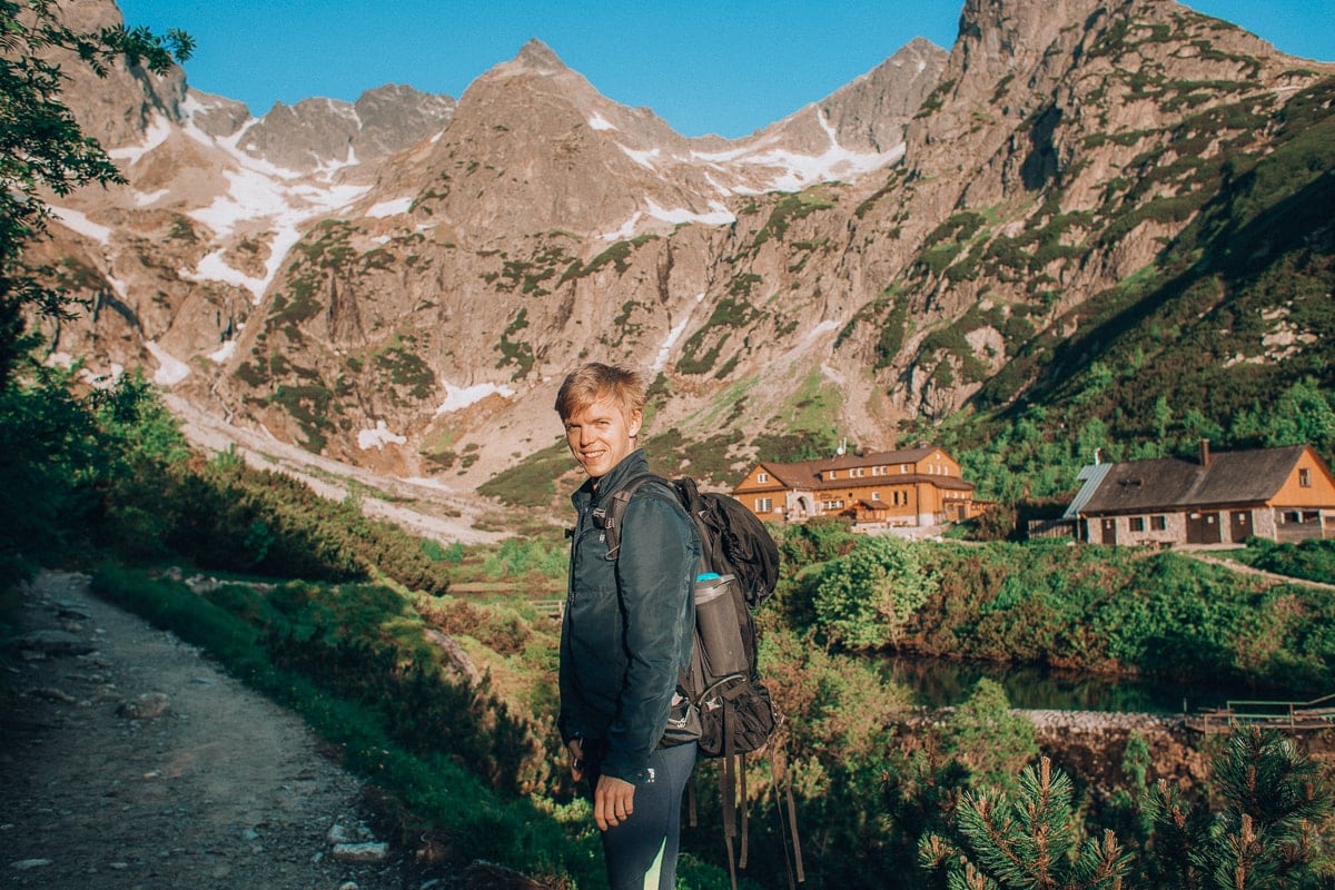 Nebezpečí v Tatrách: Proč se musíte dívat nahoru 5 Výhled ze Chaty pri Zelenom plese