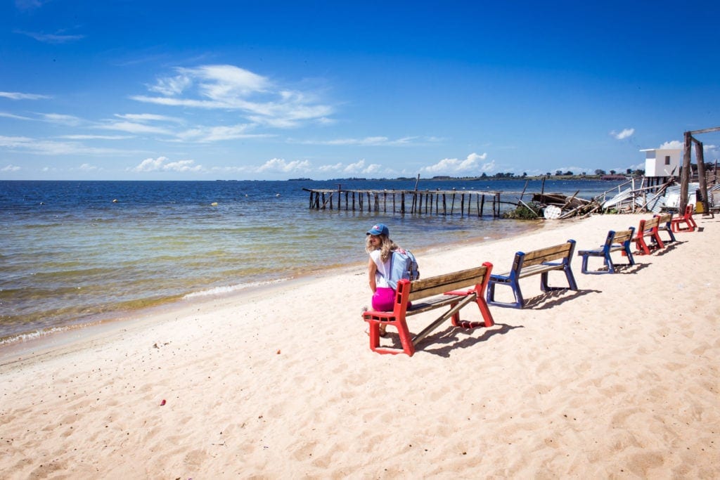 Viktoriino jezero. Vypadá to jako idylka, ale když do té doby vlezete, nejspíš chytíte nějakou pěkně ošklivou nemoc. Neodváží se ani místní.