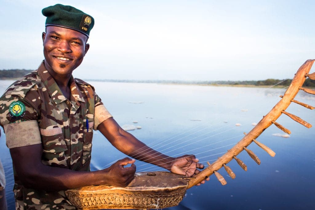 Ráno na "trajektu" přes Nil