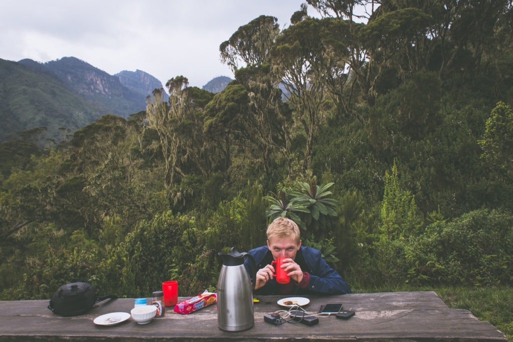 K večeři jsme dostali několik chodů