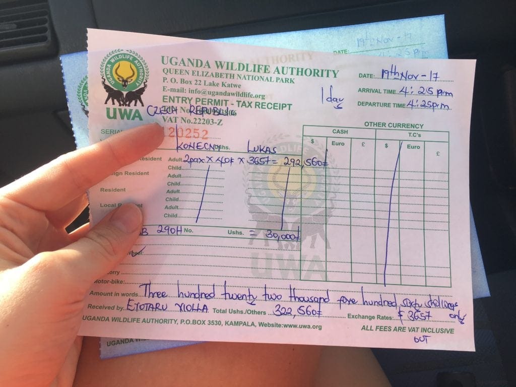 Oficiální dokumenty v Ugandě