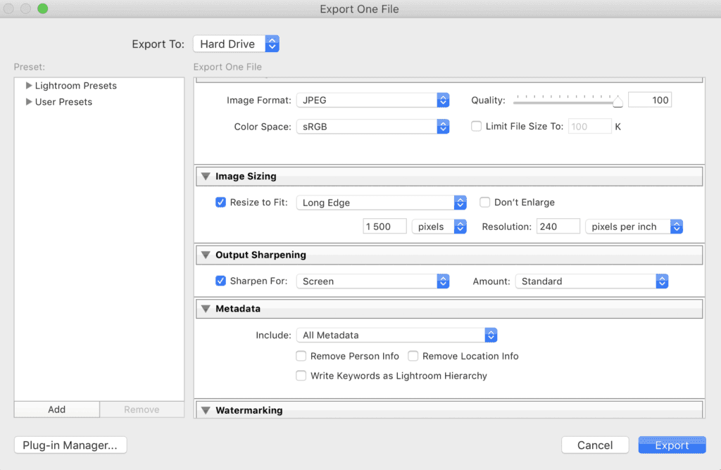 Jak upravovat fotky v Lightroomu a používat presety 16 jak na presety v lightroomu