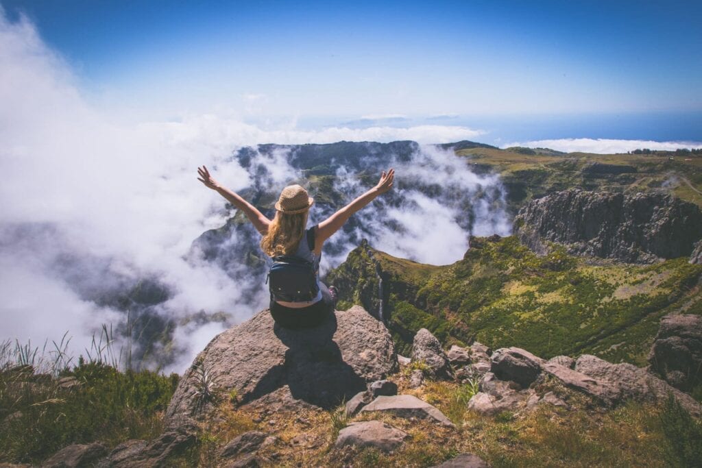 Pico Areiro na Maderze