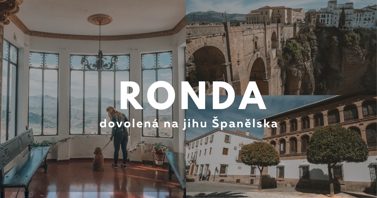 Ronda en Espagne - vue panoramique
