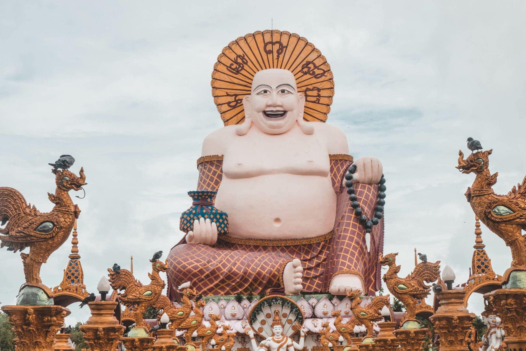 Lachender Buddha auf Koh Samui