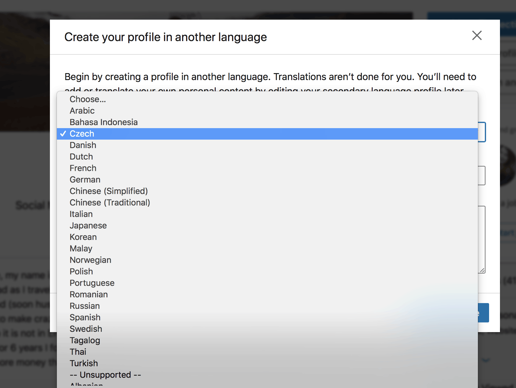 Vyberte si češtinu