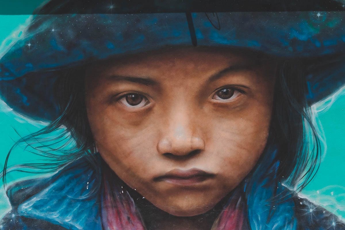 Street art on Holbox