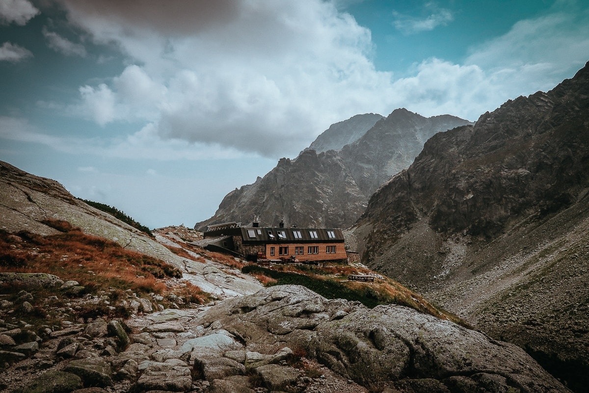 Téryho Chata in der Hohen Tatra Slowakei