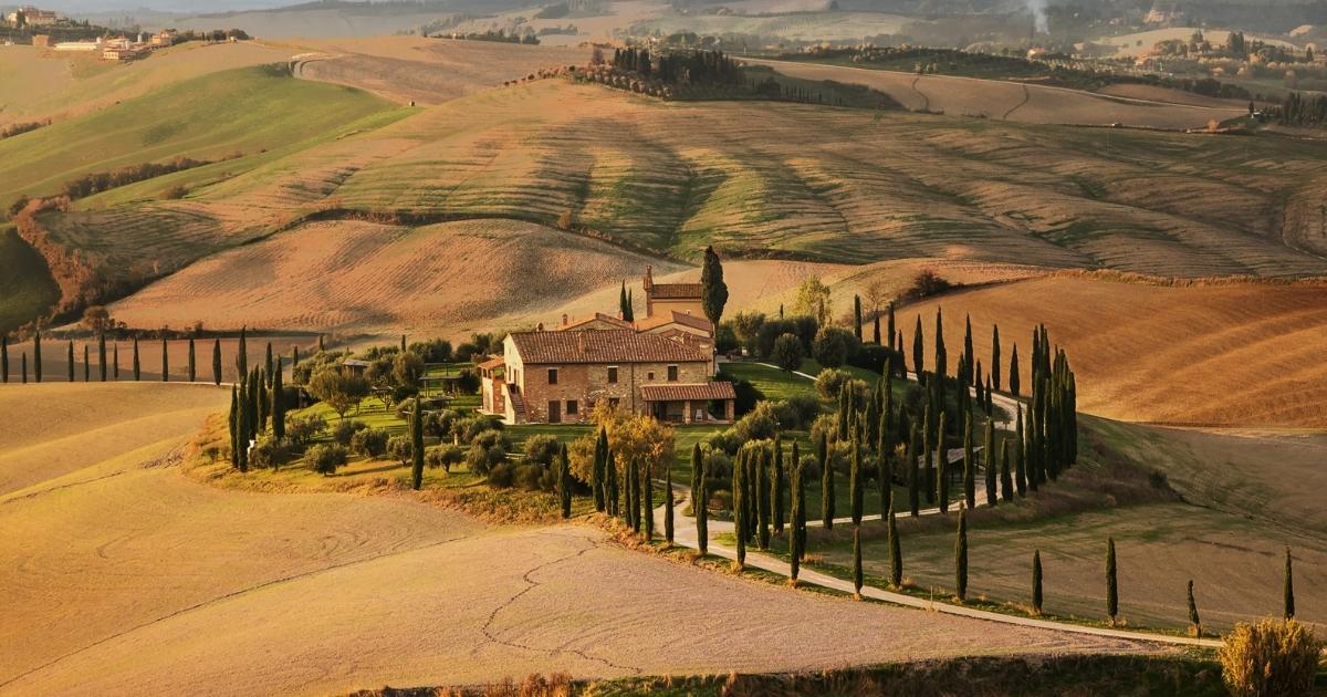 Toskánsko, Itálie: 27 nejkrásnějších míst a 7denní itinerář + mapa 16 Val d´Orcia
