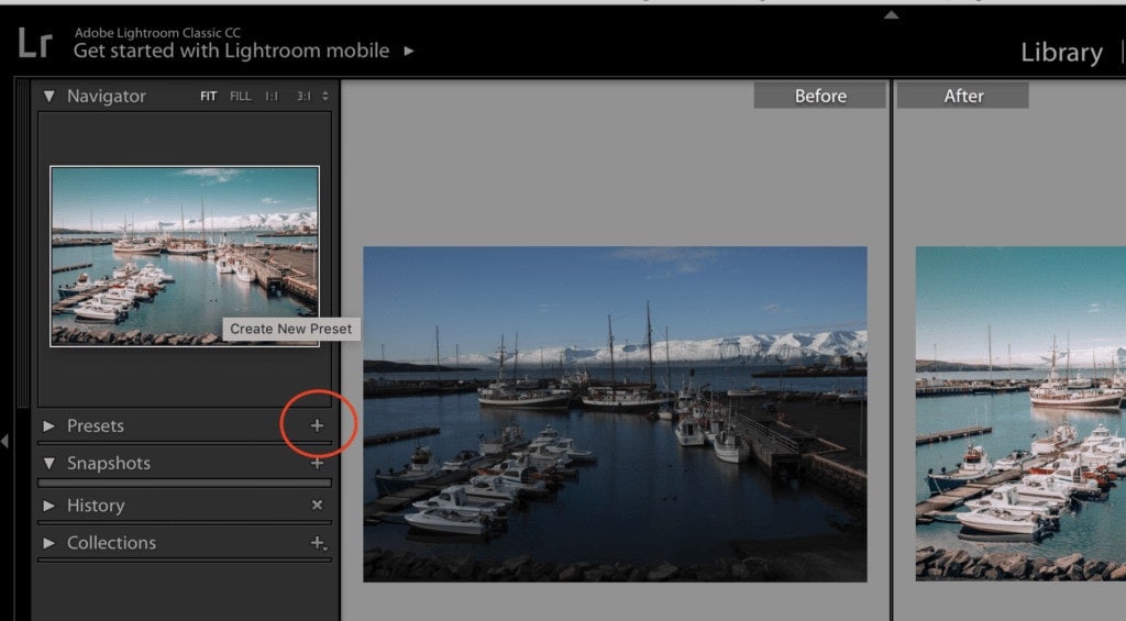 Jak upravovat fotky v Lightroomu a používat presety 10 presety v Lightroomu