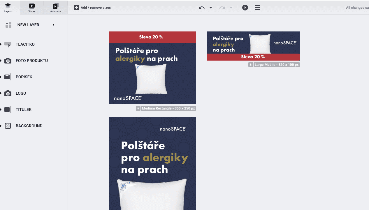 bannersnack tvorba banneru