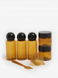 Vybavení na kempování a pod stan 5 cestovní lahvičky na kosmetiku