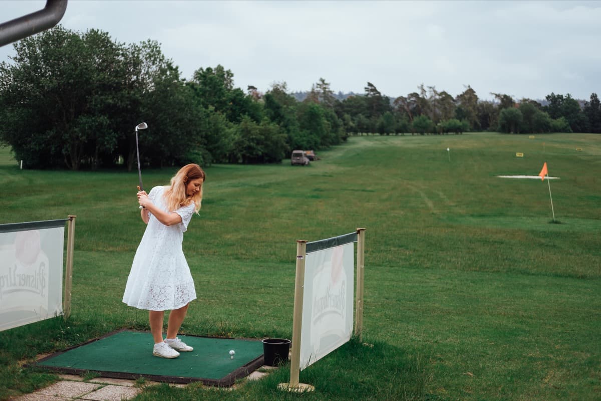 Golf Hořehledy - Víkend plný golfu pro začátečníky i pokročilé 2 Driving Range Hořehledy