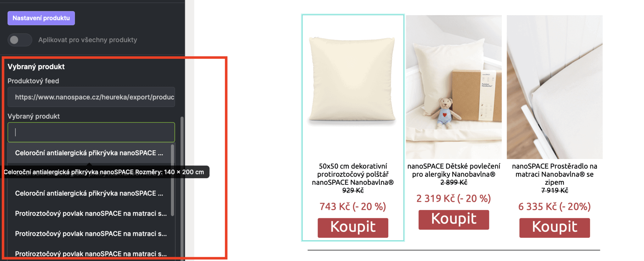 ecomail zbozovy feed