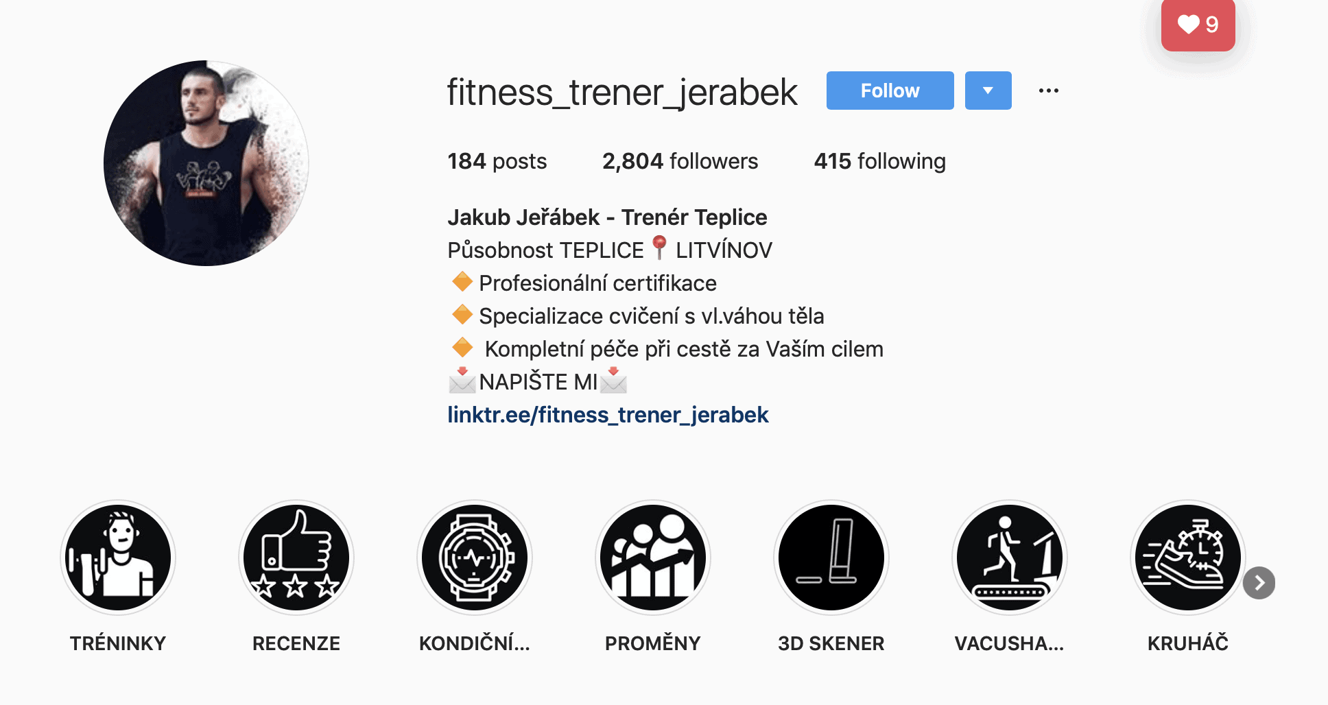 Jakub Jeřábek výborne využil názov na zvýšenie vysledovateľnosti, keď za názov pridal "Tréner Teplice"