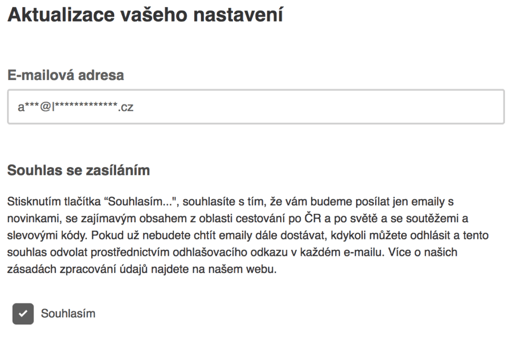 Kompletní návod na GDPR pro blogery v 8 krocích 7 Potvrzení souhlasu se zasíláním