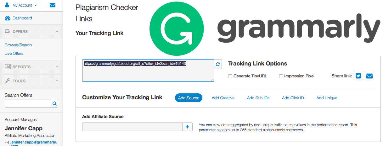 Jak vydělávat na affiliate marketingu v 5 krocích (pro blogery) 4 grammarly5