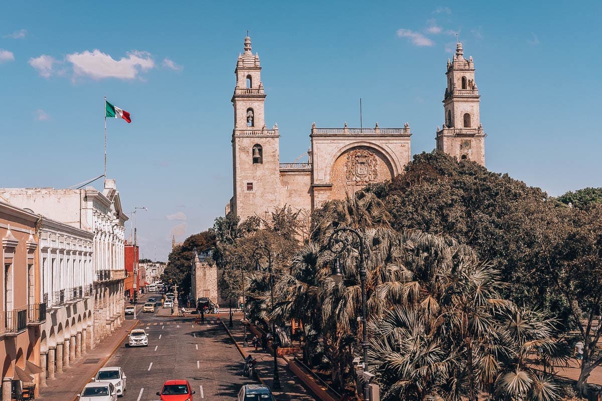 Historické centrum mexického města Merida
