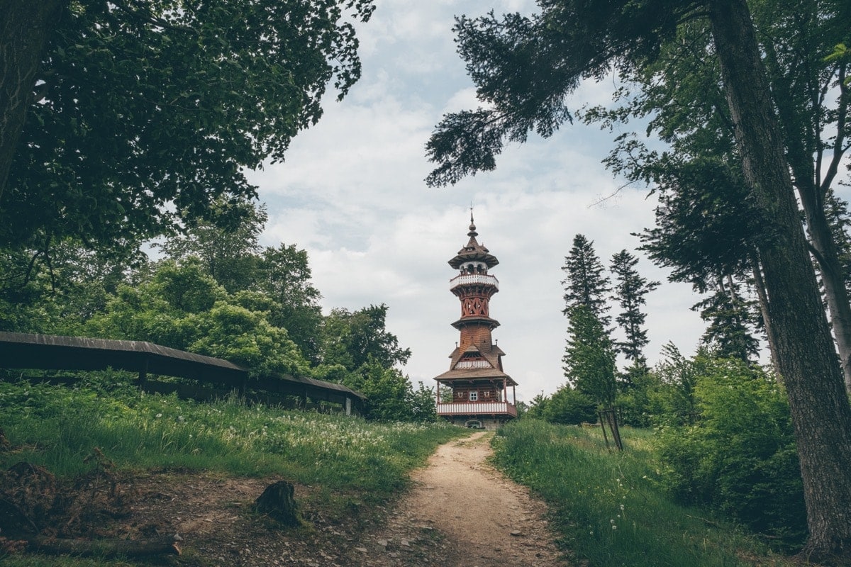 Jurkovičova rozhľadňa - Beskydy kam na výlet s deťmi