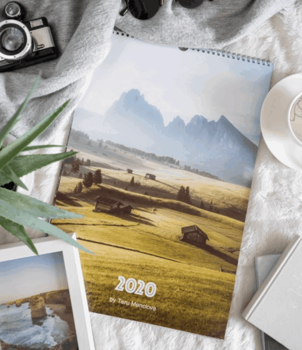 Kalendář od Teru Menclové