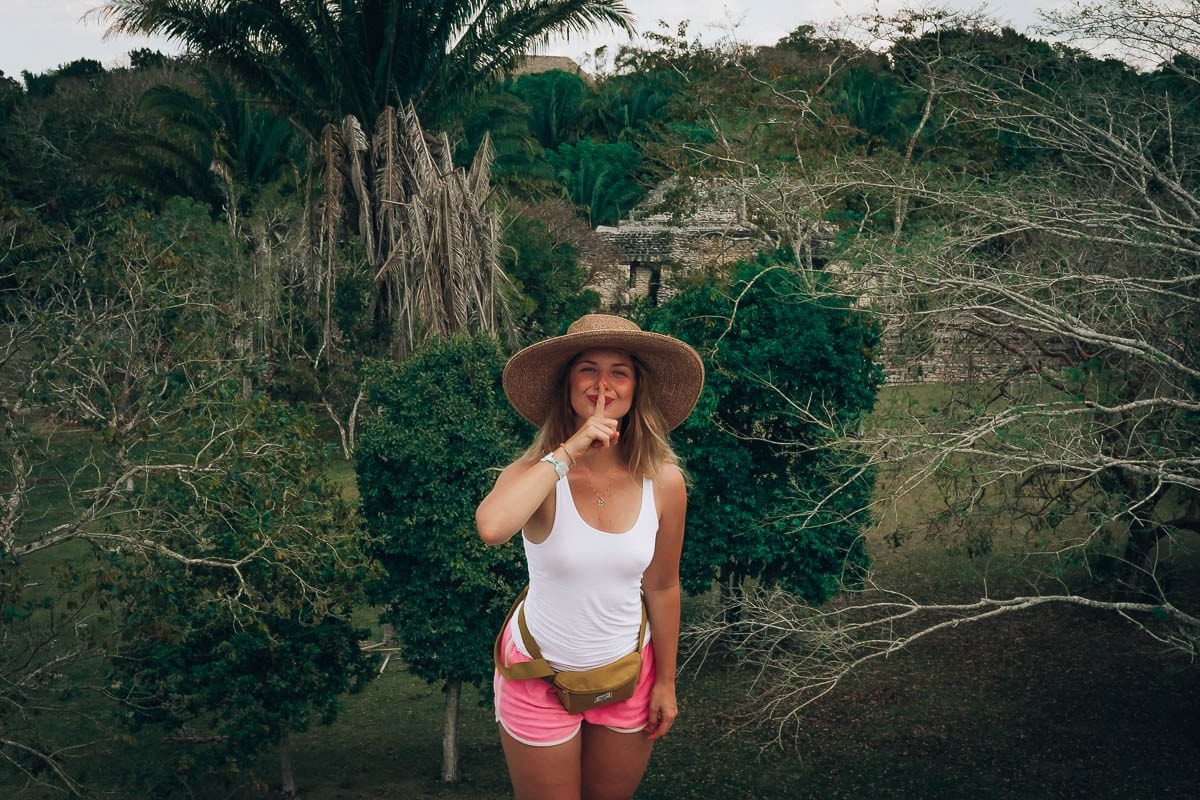 Mayské ruiny Kohunlich