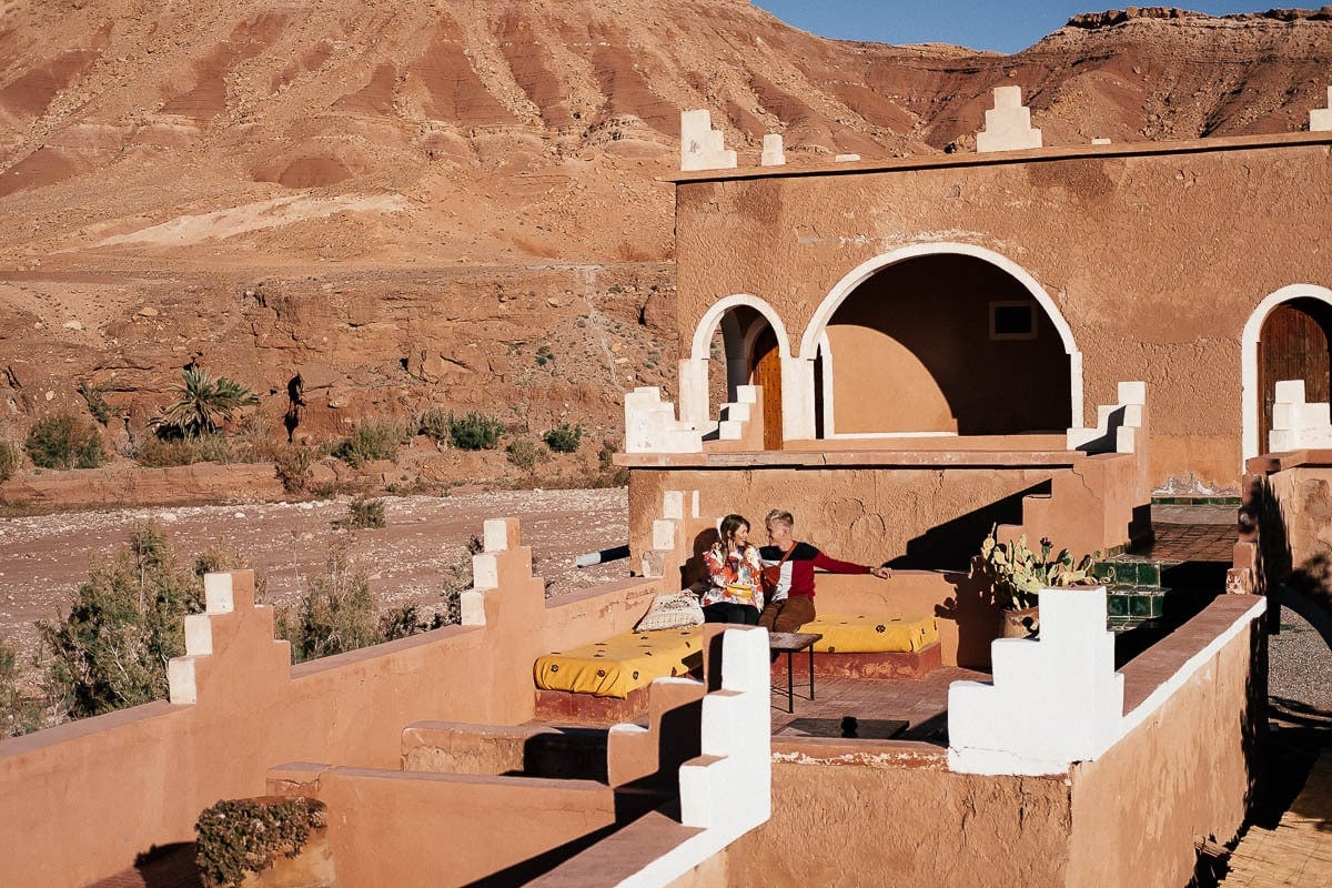 Nasze zakwaterowanie w Aït Benhaddou kosztowało tylko 92 zł ze śniadaniem, ale było warto!