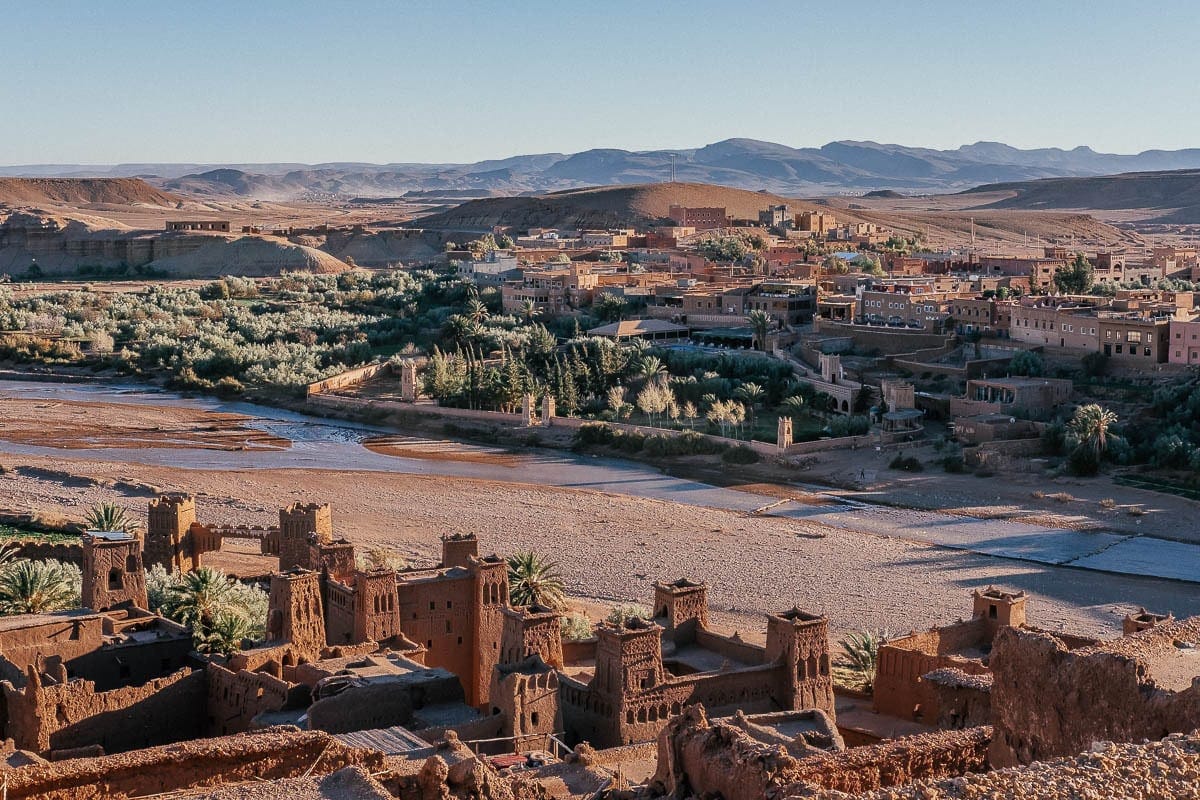 Ksar Aït Benhaddou znajduje się na liście światowego dziedzictwa UNESCO
