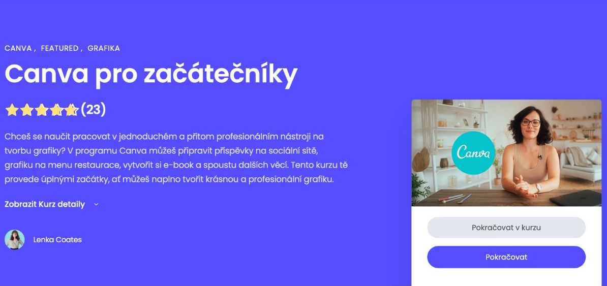 Kurzeo recenze: Které online kurzy si koupit? 6 Recenze kurzu: Základy úpravy fotografií v Canva pro začátečníky