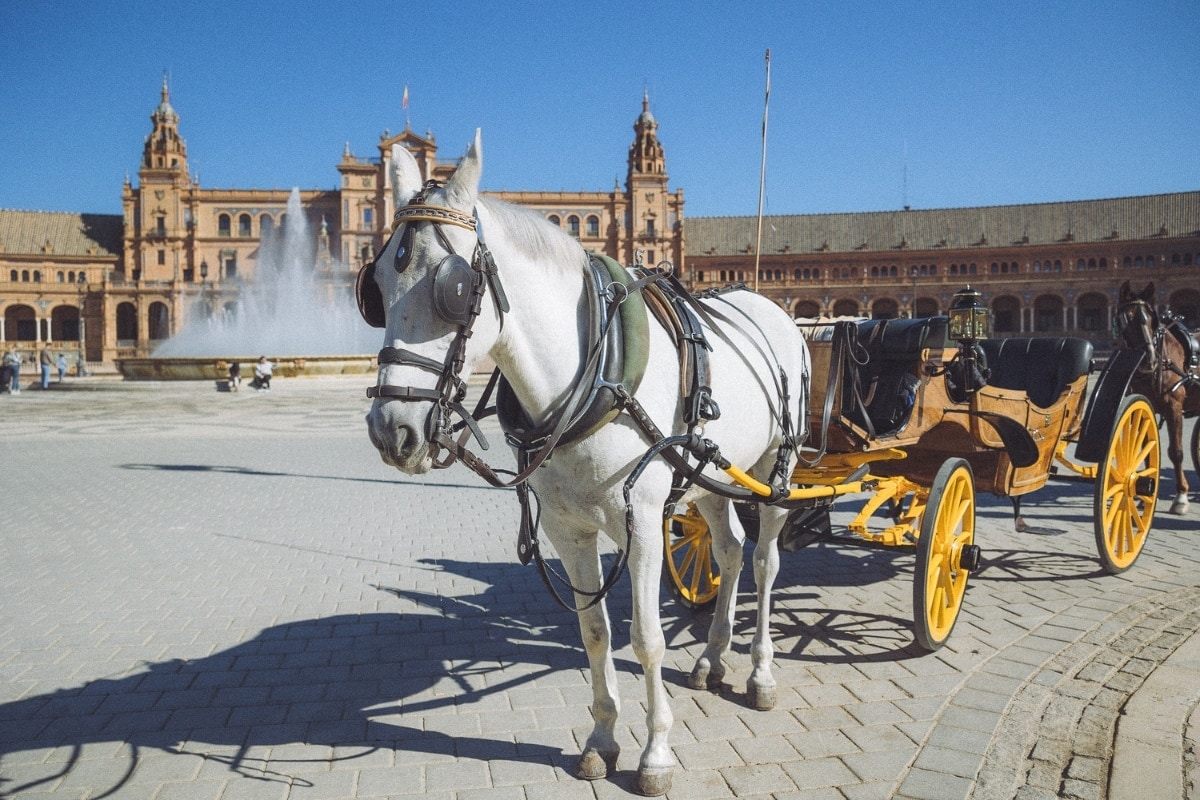 plaza de espana v Seville