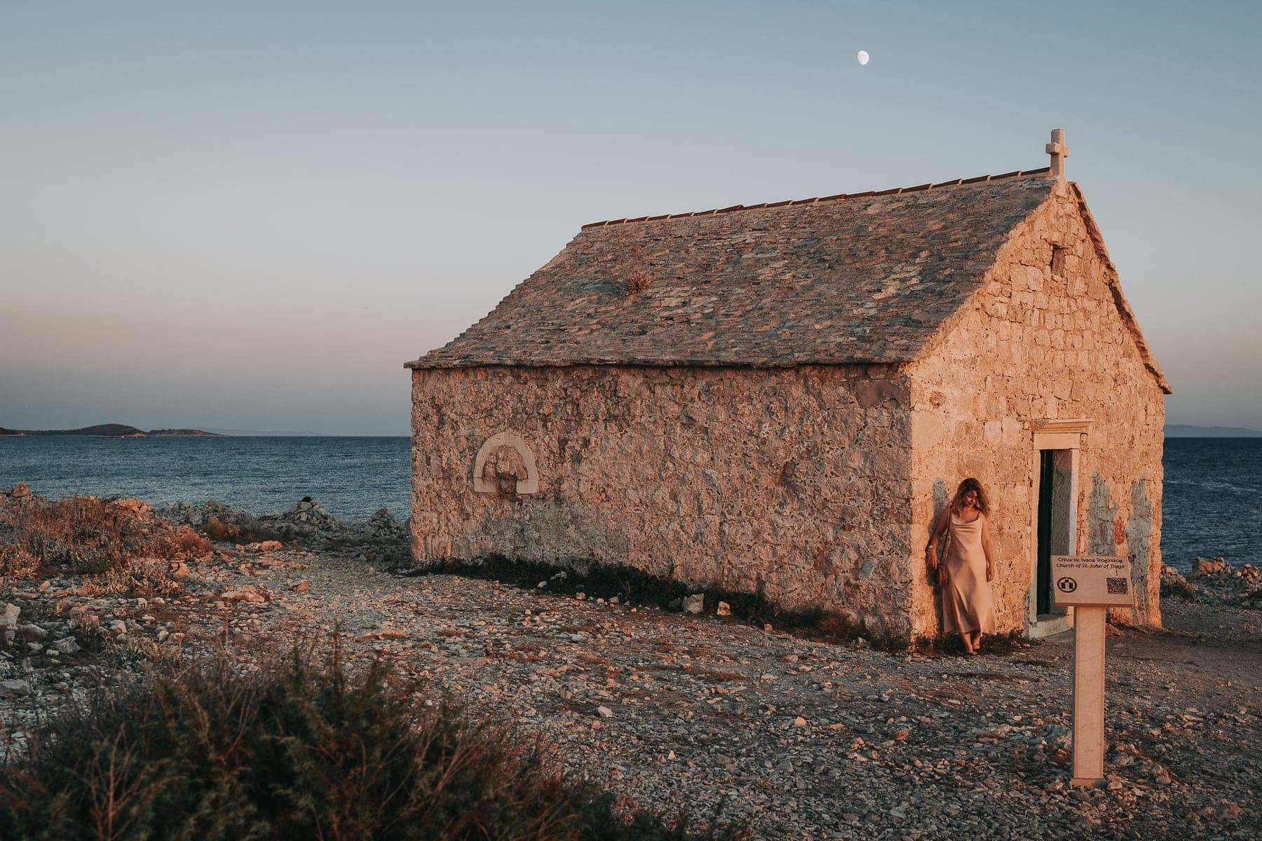 Punta Planka in Croazia. Escursione in Dalmazia