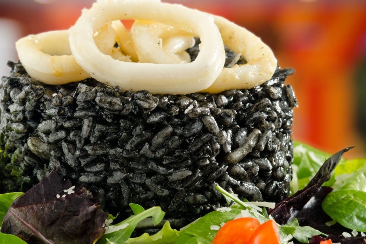 risotto al nero di seppia