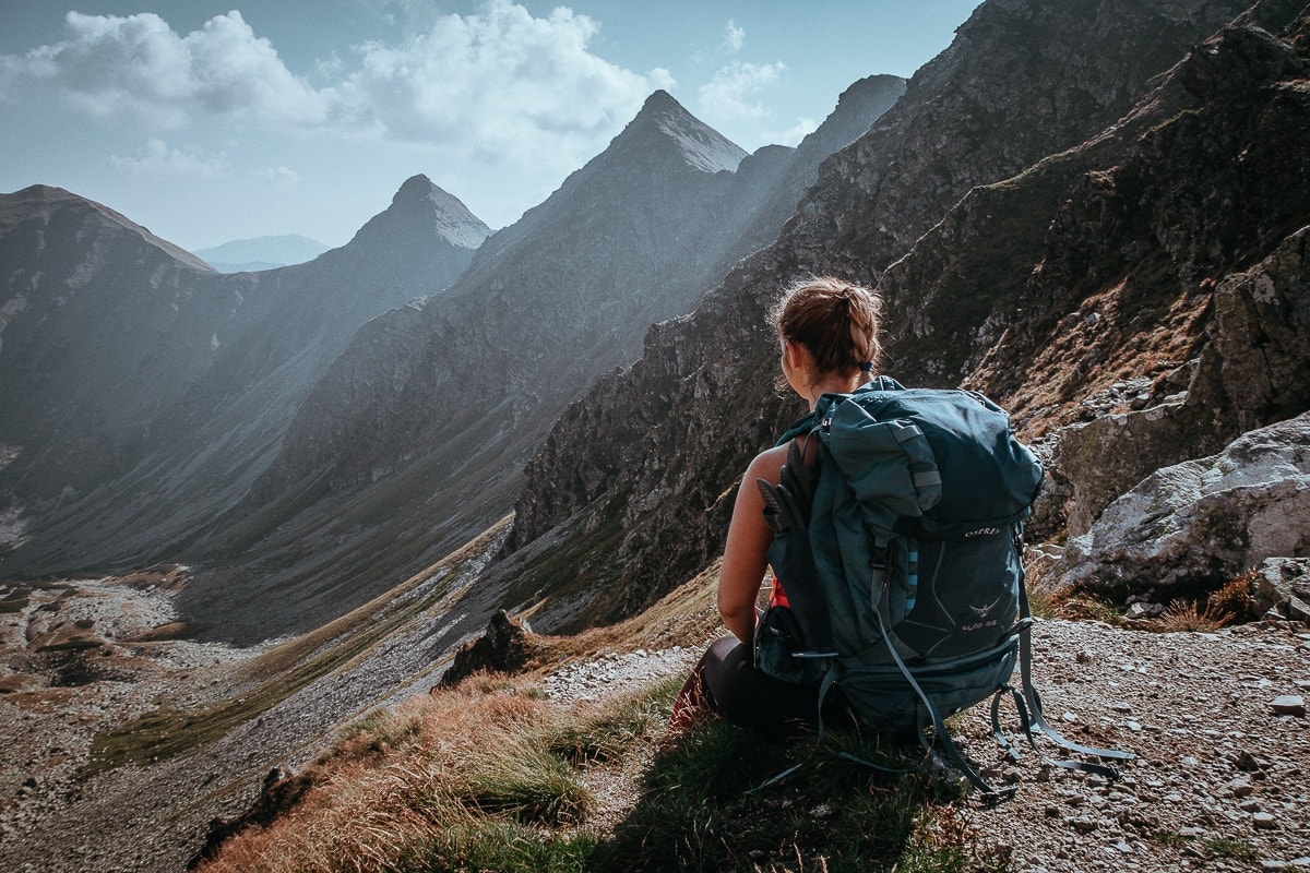 Blick auf die Roháče in der Westlichen Tatra Slowakei