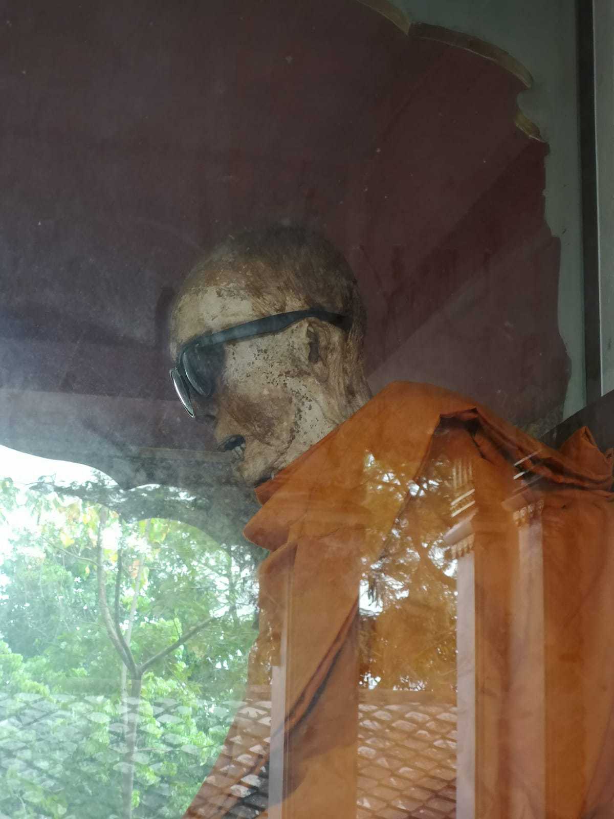 Mumifizierter Mönch auf Koh Samui