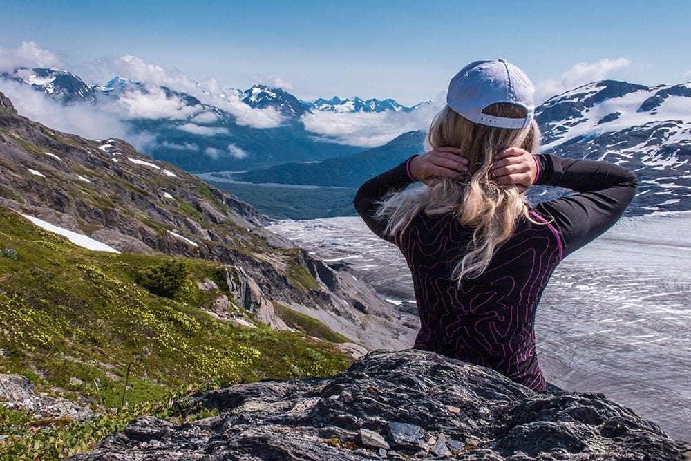 exit glacier hiking