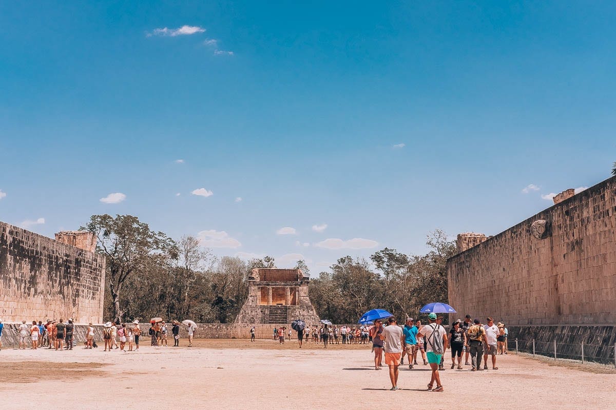 Tlachtli-Spielfeld Chichen Itza