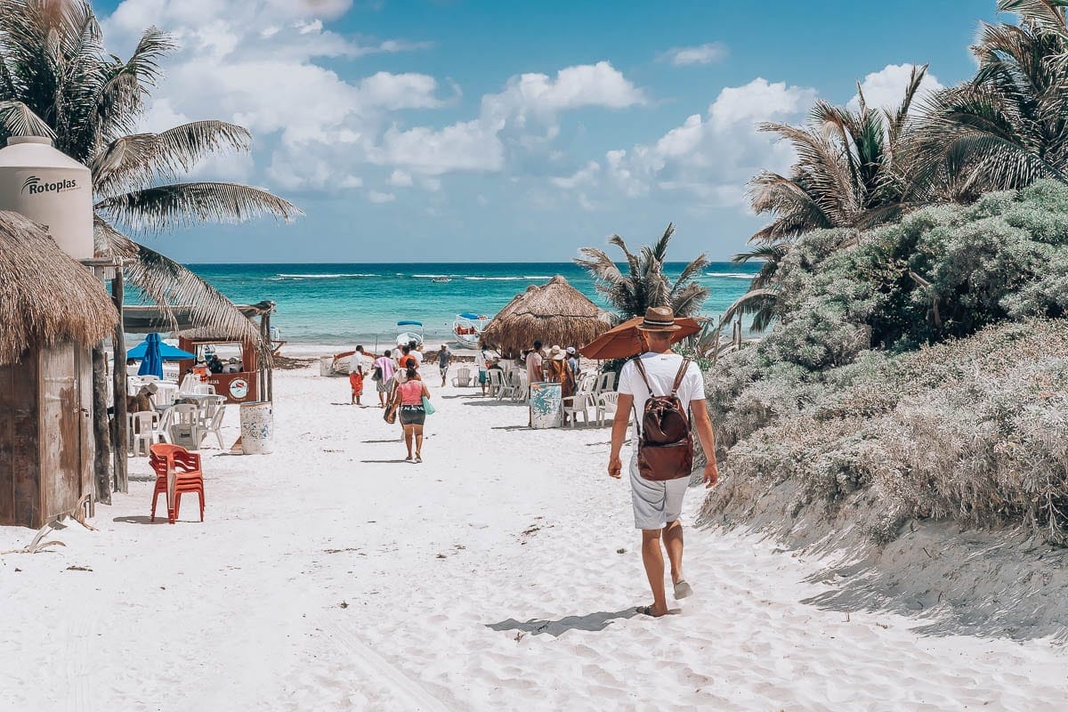 Nejkrásnější pláže v Tulumu